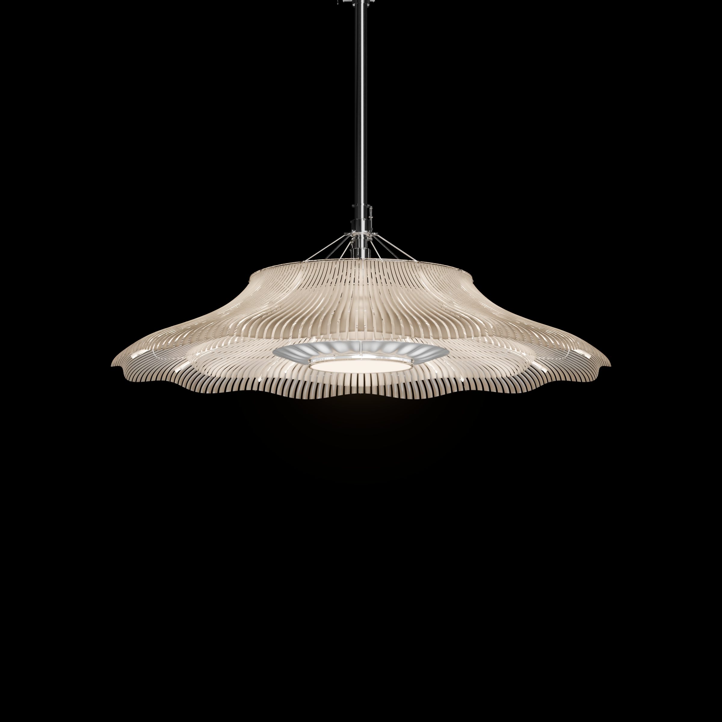 Lumen lit warm at night