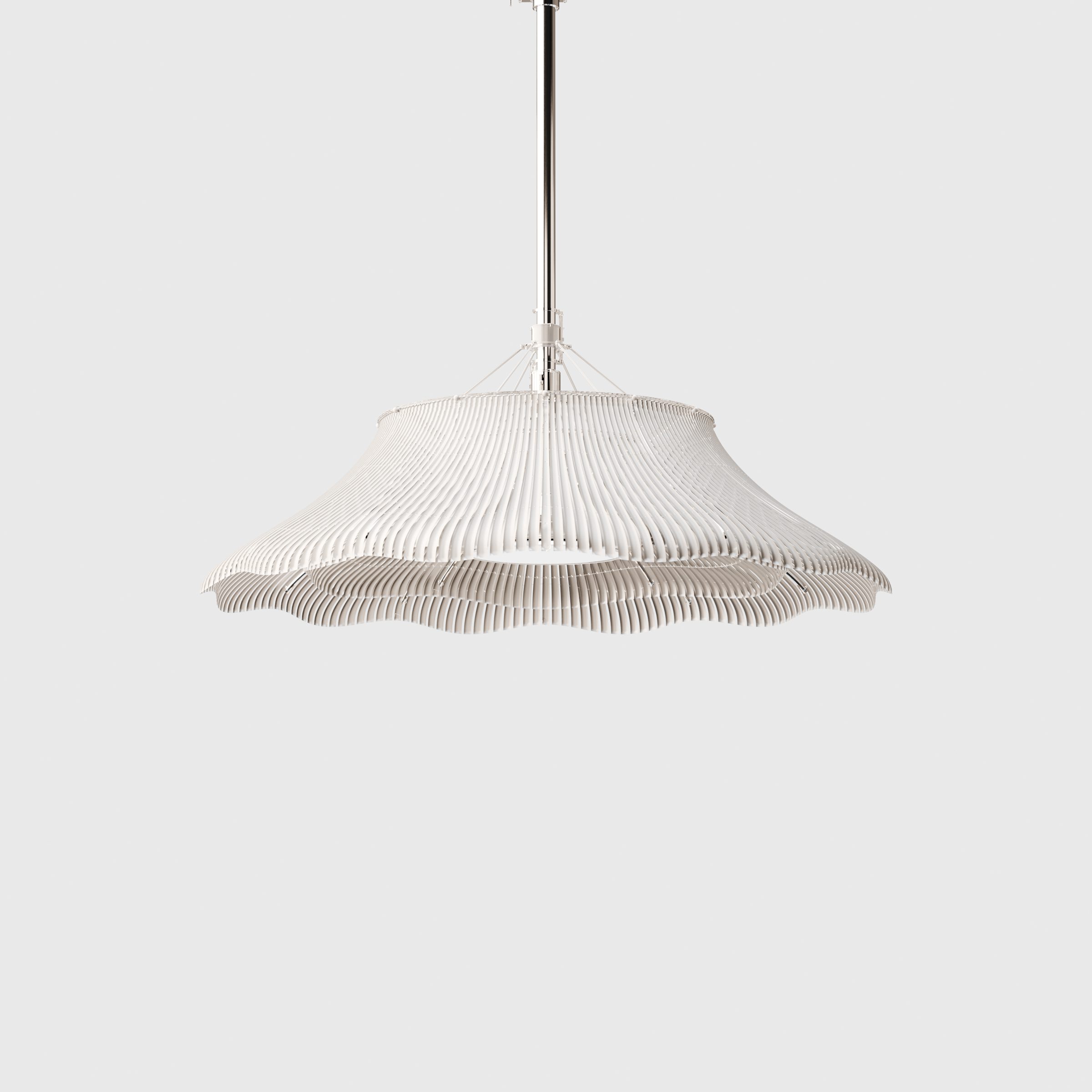 Lumen with the outer ring lifted by the bass